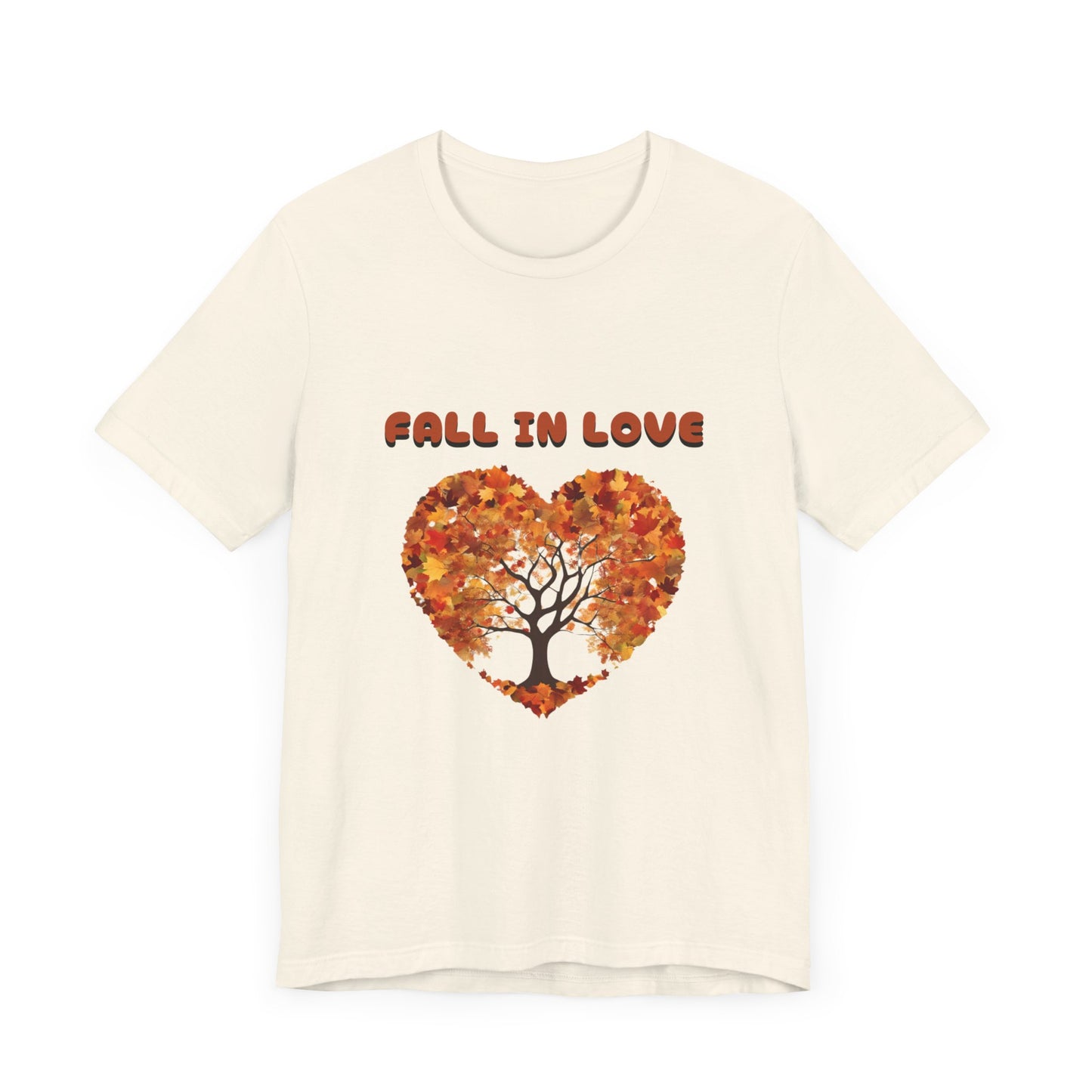 Heart-Shaped Fall Tree T-Shirt – The Perfect Fall Birthday Gift