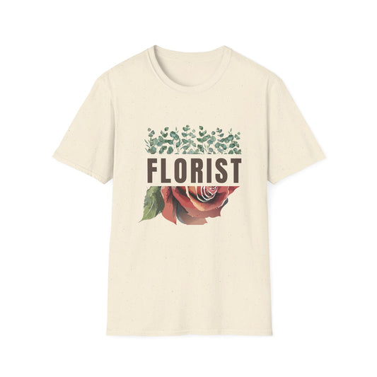 Florist Gift for Flower Designer Shirt for Her Birthday Gift for Florist T Shirt for Florist Unisex Softstyle T-Shirt for Floral Designer