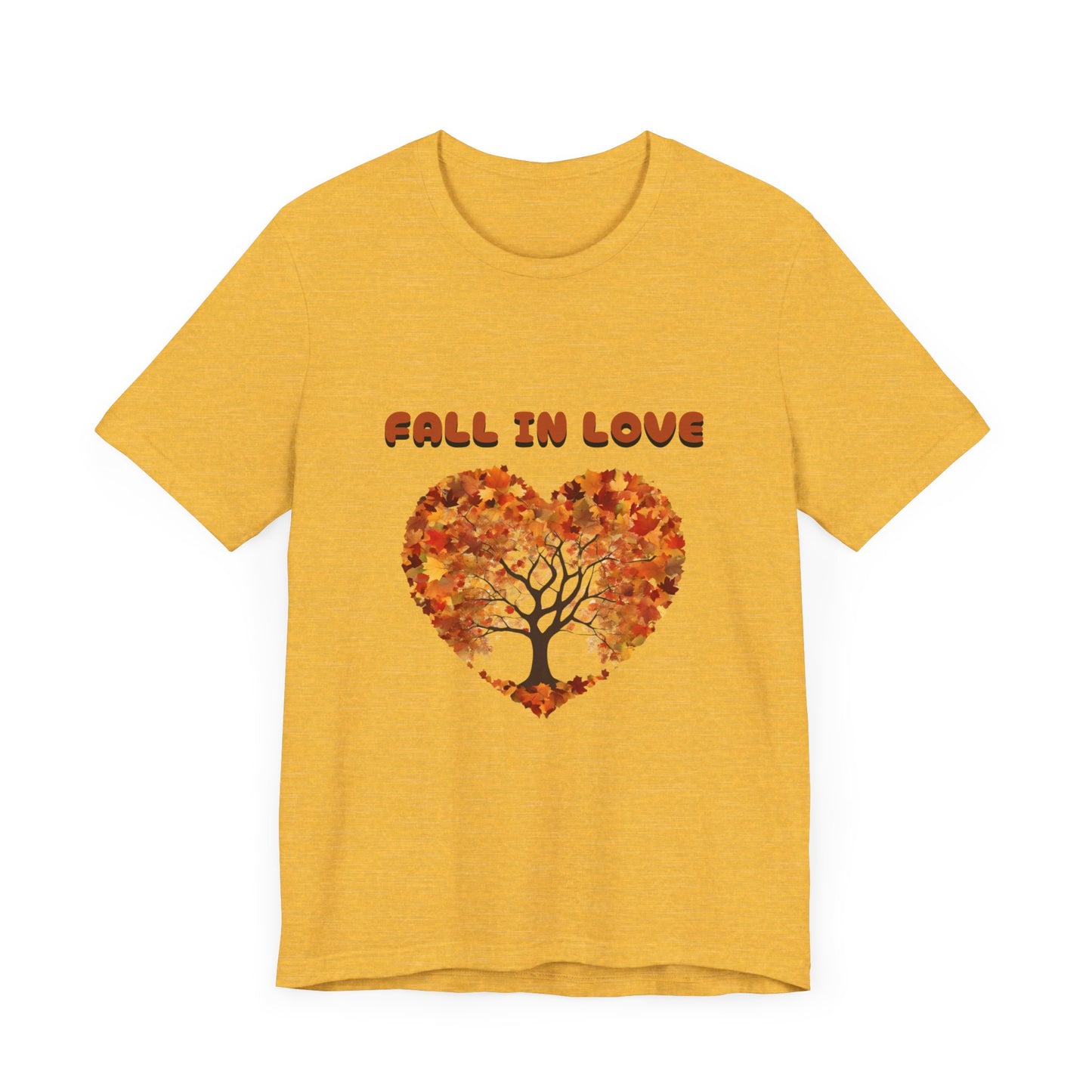 Heart-Shaped Fall Tree T-Shirt – The Perfect Fall Birthday Gift