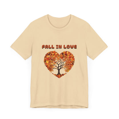 Heart-Shaped Fall Tree T-Shirt – The Perfect Fall Birthday Gift