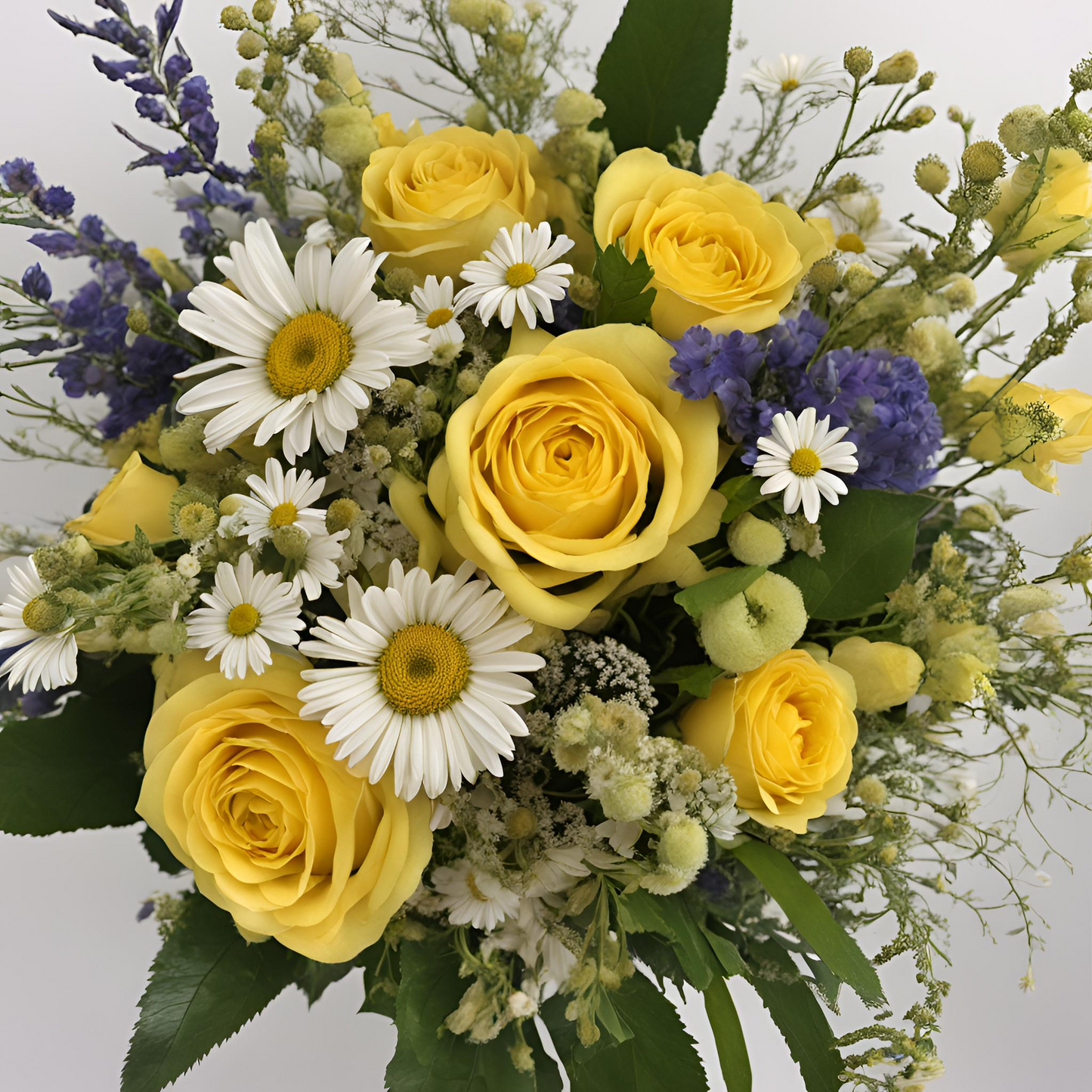 Wildflower and Roses Bouquet