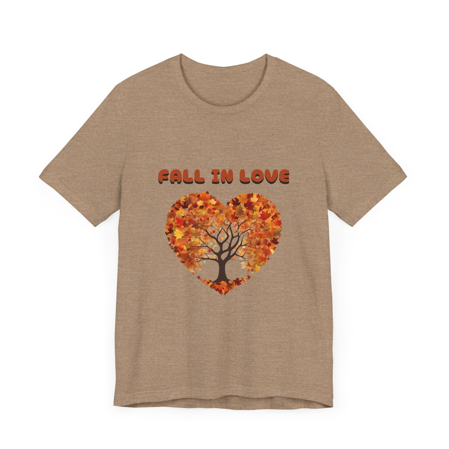 Heart-Shaped Fall Tree T-Shirt – The Perfect Fall Birthday Gift