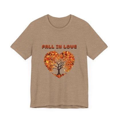 Heart-Shaped Fall Tree T-Shirt – The Perfect Fall Birthday Gift