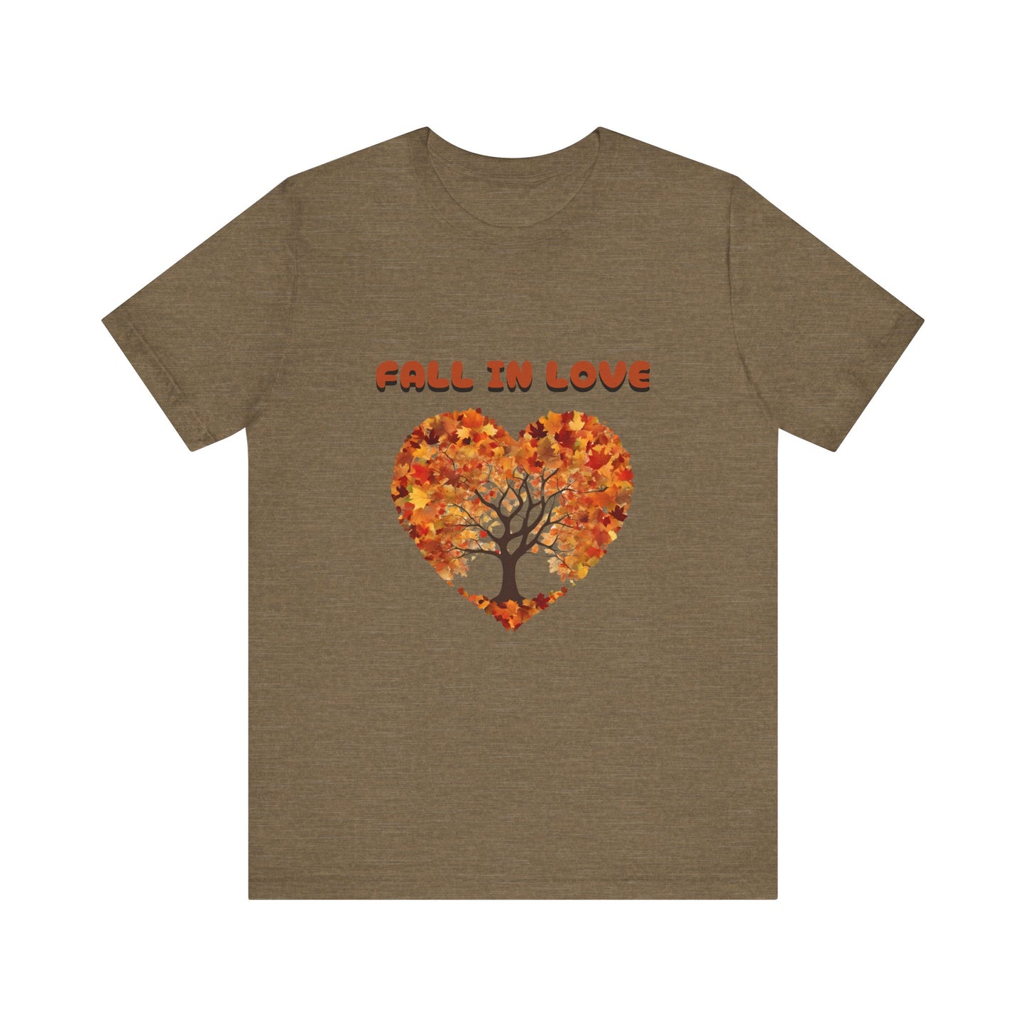 Heart-Shaped Fall Tree T-Shirt – The Perfect Fall Birthday Gift