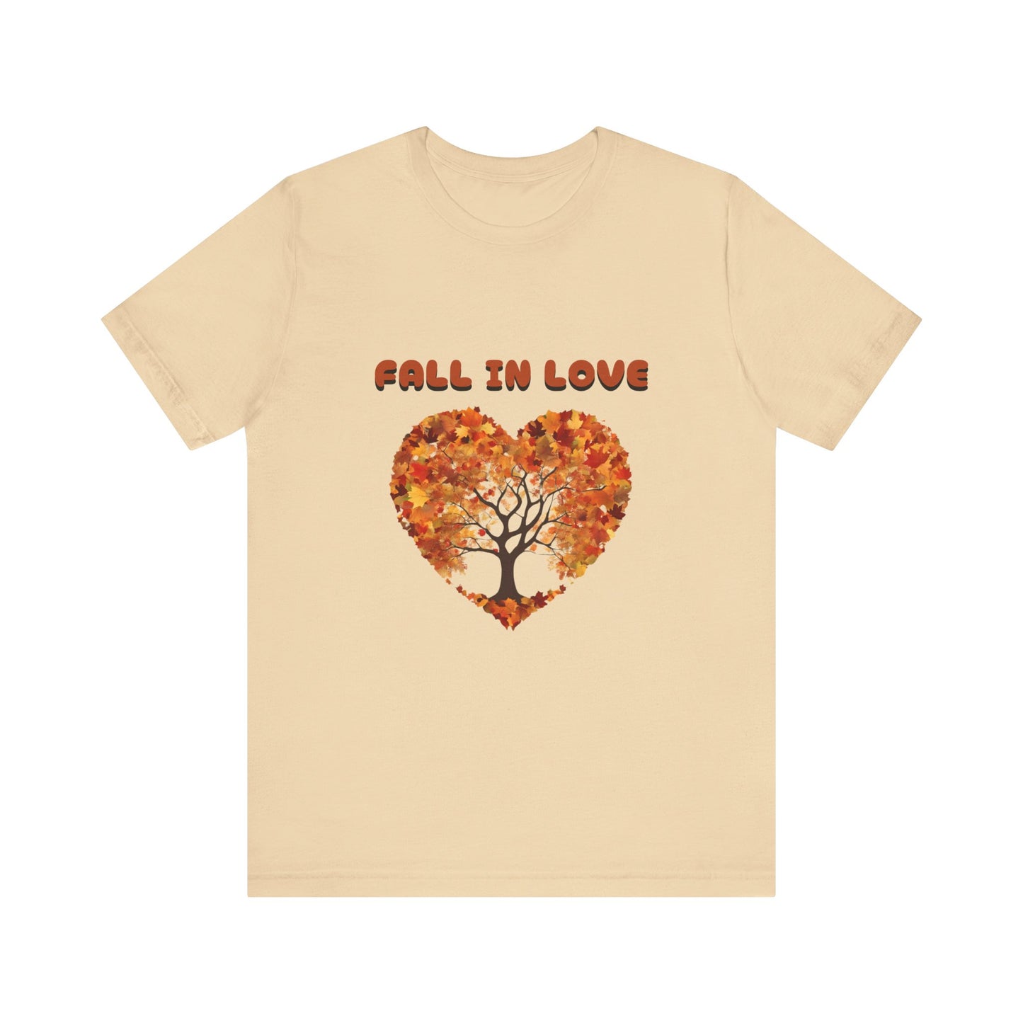 Heart-Shaped Fall Tree T-Shirt – The Perfect Fall Birthday Gift