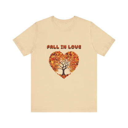 Heart-Shaped Fall Tree T-Shirt – The Perfect Fall Birthday Gift