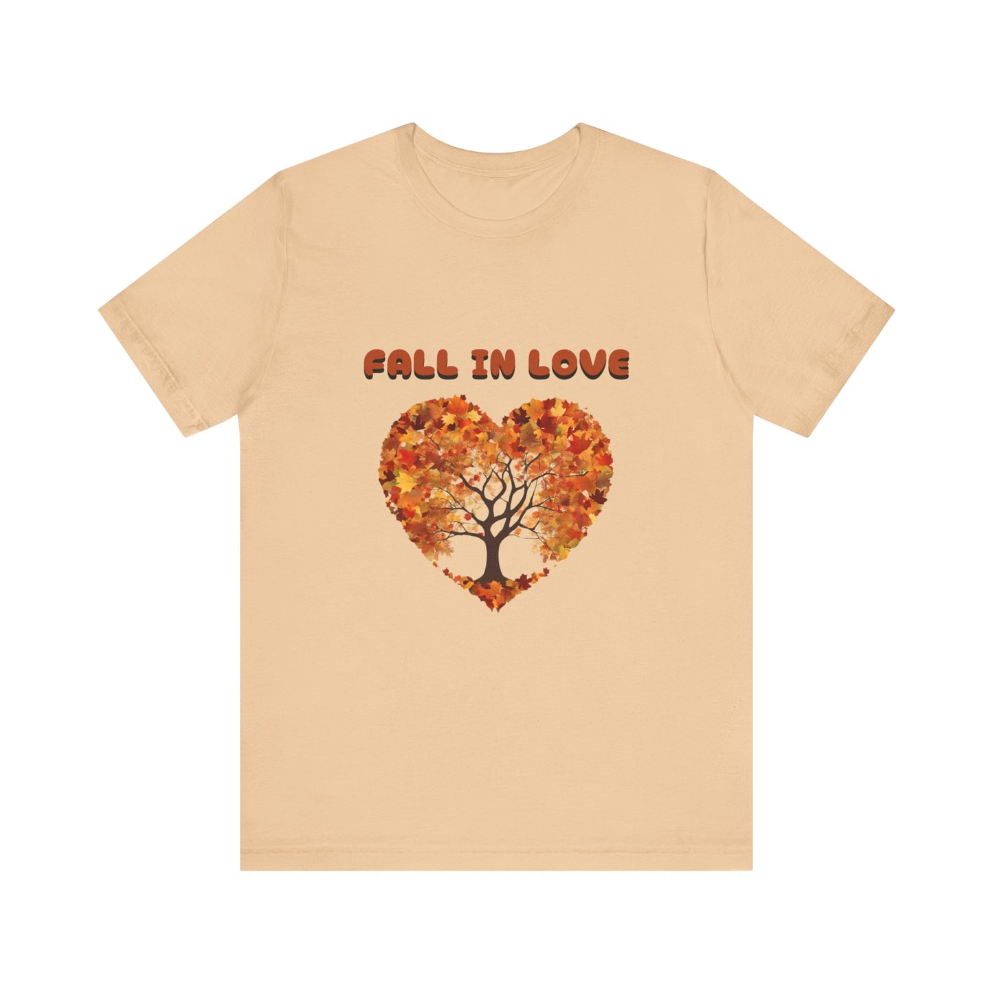 Heart-Shaped Fall Tree T-Shirt – The Perfect Fall Birthday Gift