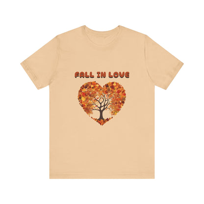 Heart-Shaped Fall Tree T-Shirt – The Perfect Fall Birthday Gift