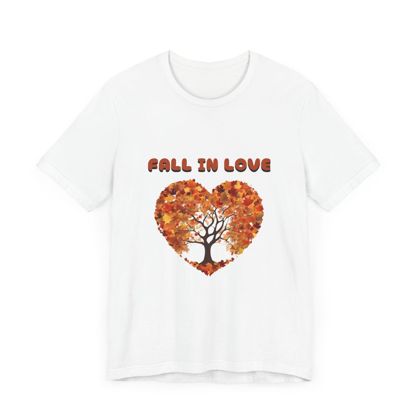 Heart-Shaped Fall Tree T-Shirt – The Perfect Fall Birthday Gift