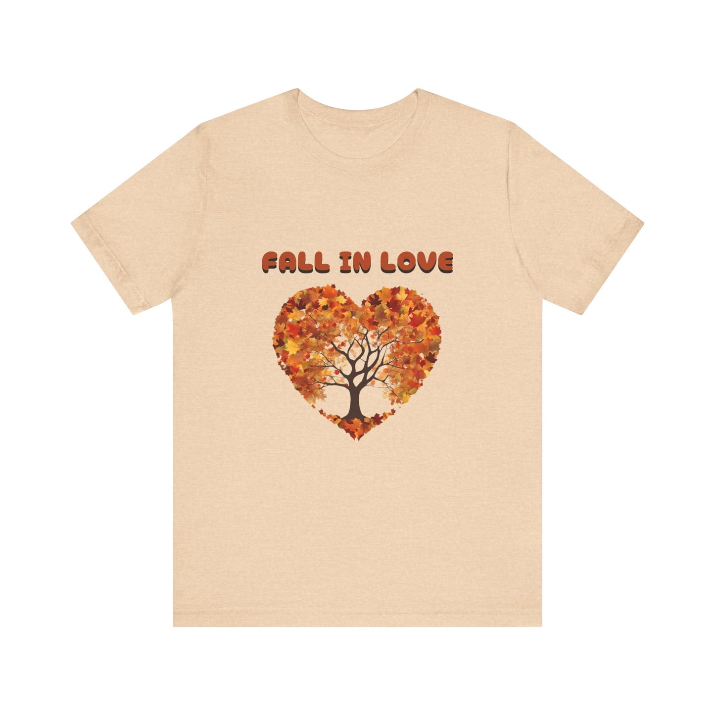 Heart-Shaped Fall Tree T-Shirt – The Perfect Fall Birthday Gift