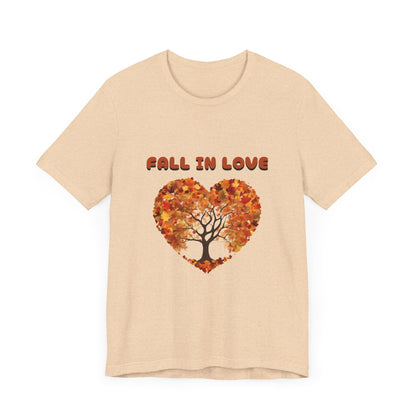 Heart-Shaped Fall Tree T-Shirt – The Perfect Fall Birthday Gift