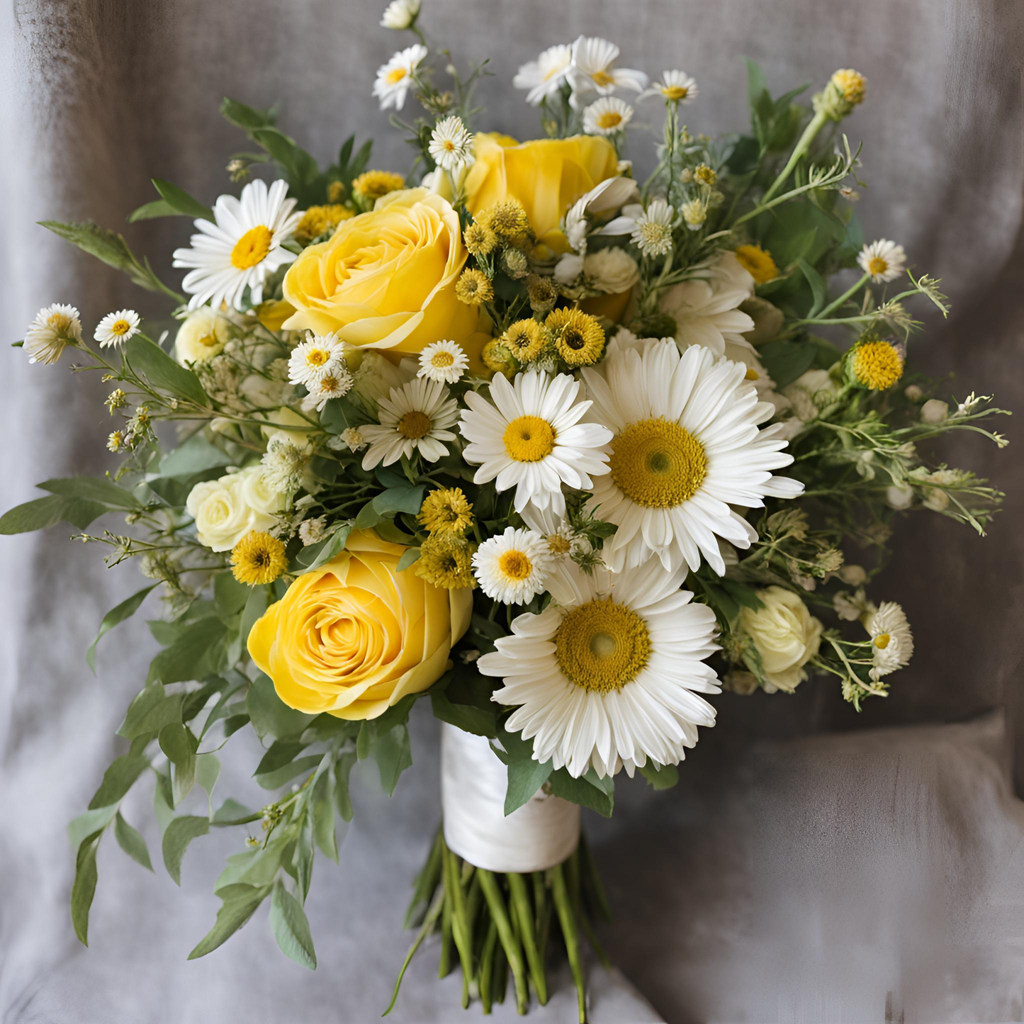 Wildflower and Roses Bouquet