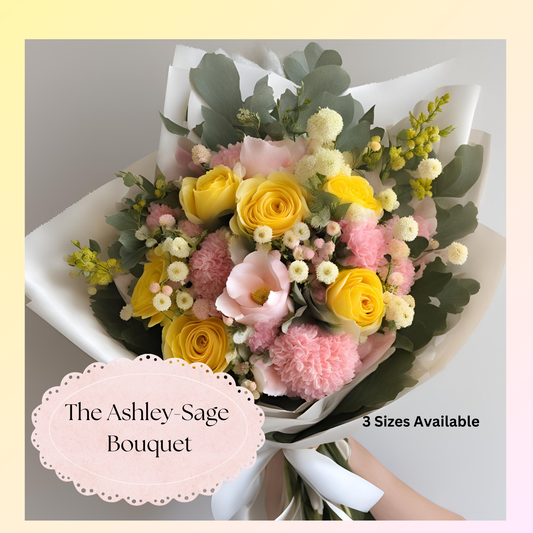 The Ashley-Sage Bouquet