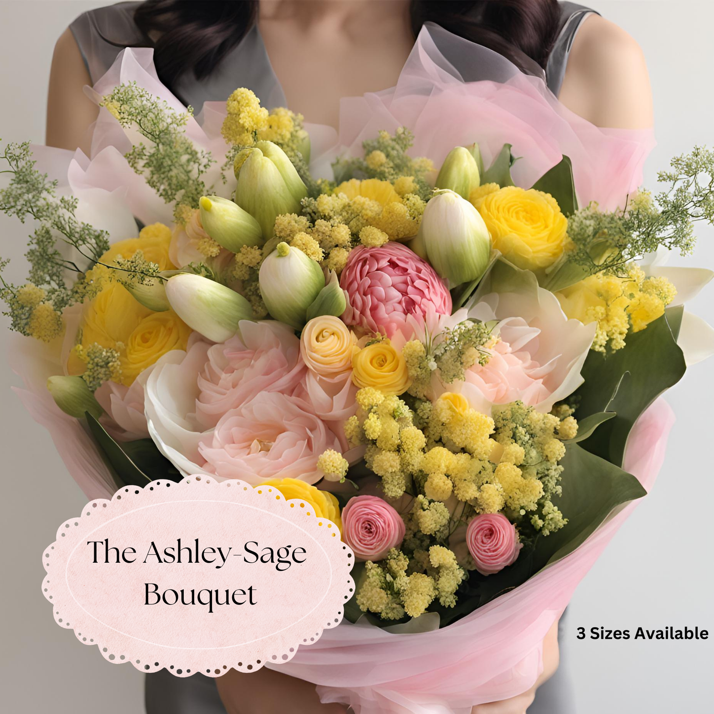 The Ashley-Sage Bouquet