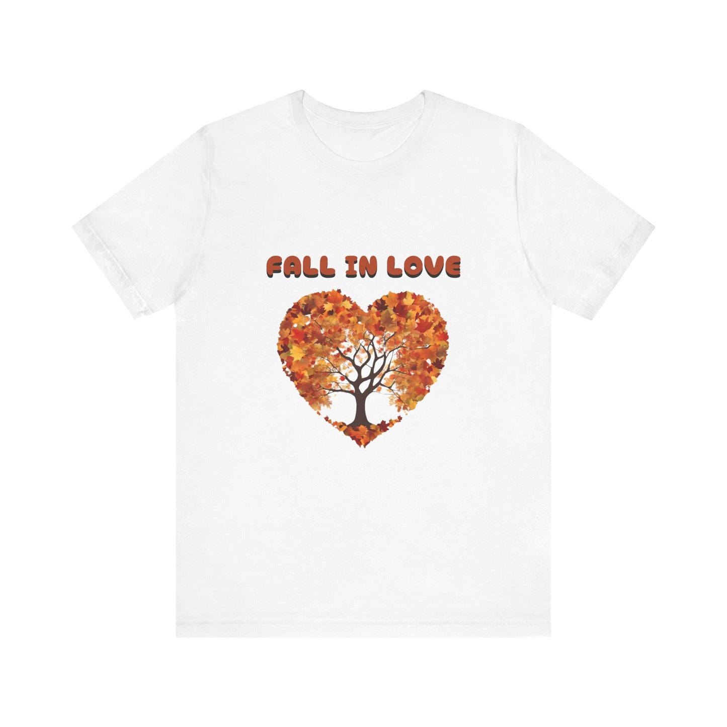 Heart-Shaped Fall Tree T-Shirt – The Perfect Fall Birthday Gift