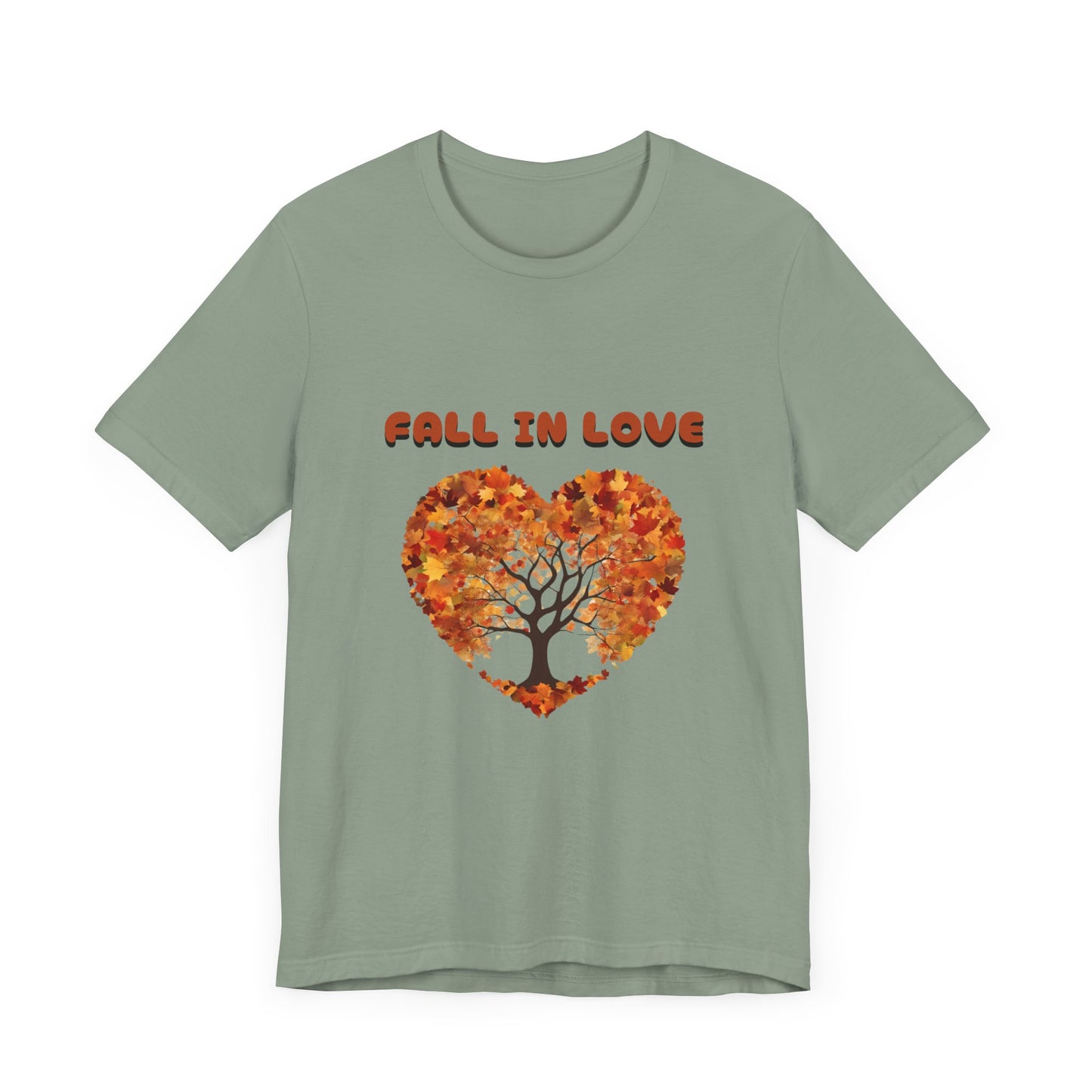 Heart-Shaped Fall Tree T-Shirt – The Perfect Fall Birthday Gift