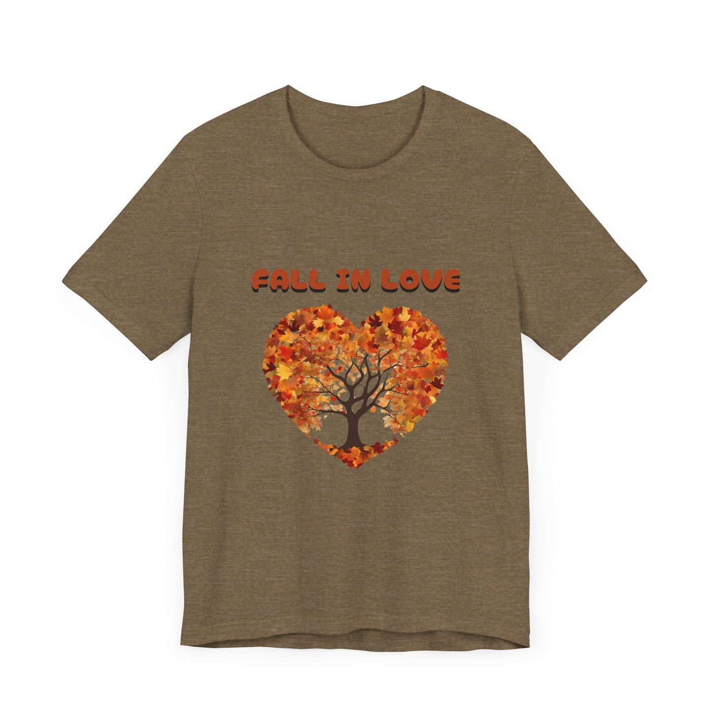 Heart-Shaped Fall Tree T-Shirt – The Perfect Fall Birthday Gift