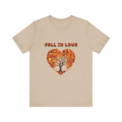 Heart-Shaped Fall Tree T-Shirt – The Perfect Fall Birthday Gift