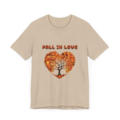 Heart-Shaped Fall Tree T-Shirt – The Perfect Fall Birthday Gift