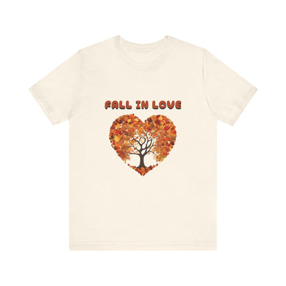 Heart-Shaped Fall Tree T-Shirt – The Perfect Fall Birthday Gift