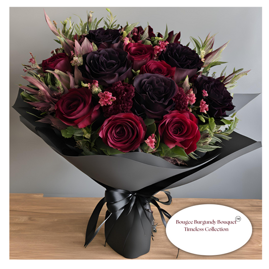 Timeless Collection | Bougee Burgundy Bouquet